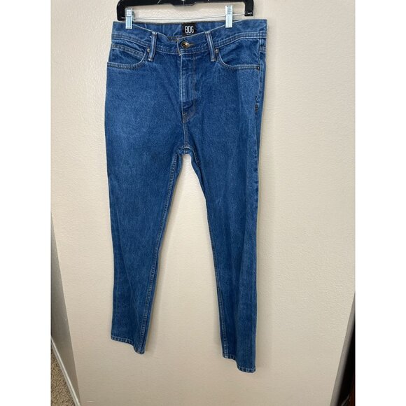BDG Urban Outfitters Slim Fit Mens Jeans Size 31x32 Medium Wash Denim Classic - Picture 2 of 7